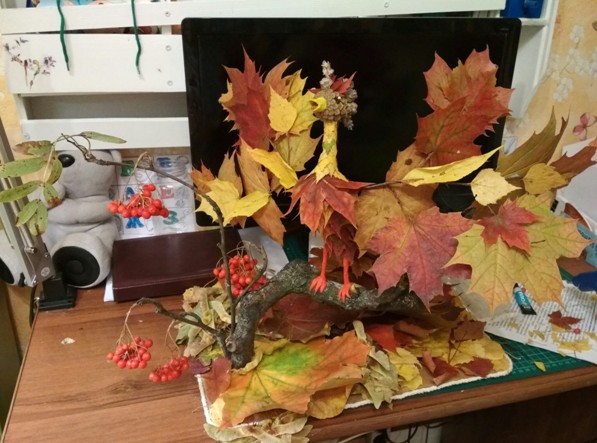 Золотая осень: 5 авторских детских поделок из природных материалов